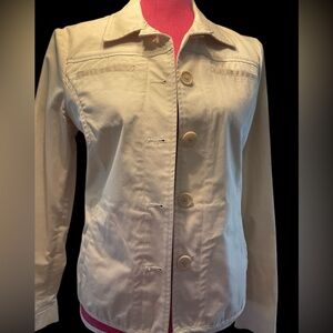 Faconnable lightweight khaki jacket XS